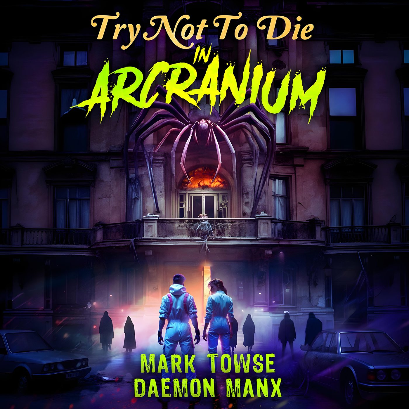 Audiobook cover of Try Not to Die in Arcranium