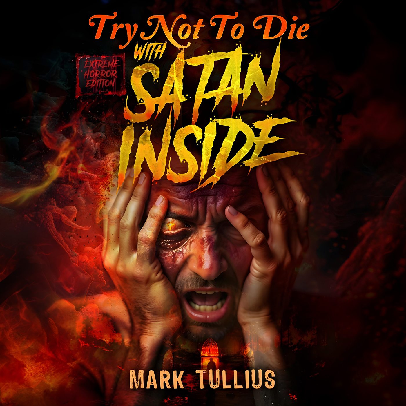 Audiobook cover of Try Not to Die with Satan Inside
